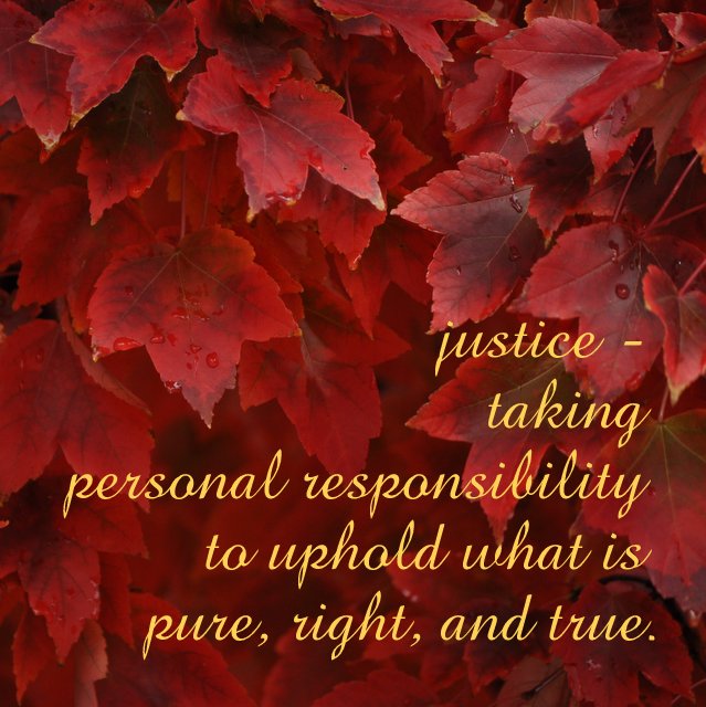 Words for Inspiration – Justice