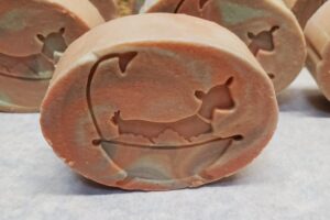 Photo of single bar soap.
